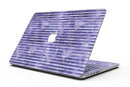 Purple Watercolor Stripes - MacBook Pro with Retina Display Full-Coverage Skin Kit