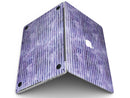 Purple Watercolor Stripes - MacBook Pro with Retina Display Full-Coverage Skin Kit
