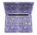 Purple Watercolor Stripes - MacBook Pro with Retina Display Full-Coverage Skin Kit