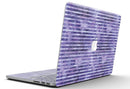 Purple Watercolor Stripes - MacBook Pro with Retina Display Full-Coverage Skin Kit