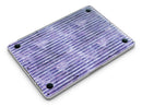 Purple Watercolor Stripes - MacBook Pro with Retina Display Full-Coverage Skin Kit