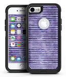 Purple Watercolor Stripes - iPhone 7 or 8 OtterBox Case & Skin Kits