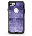 Purple Watercolor Stripes - iPhone 7 or 8 OtterBox Case & Skin Kits