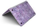 Purple Watercolor Tiger Pattern - MacBook Air Skin Kit