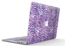 Purple Watercolor Tiger Pattern - MacBook Air Skin Kit