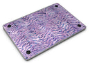 Purple Watercolor Tiger Pattern - MacBook Air Skin Kit