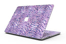 Purple Watercolor Tiger Pattern - MacBook Pro with Retina Display Full-Coverage Skin Kit