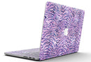 Purple Watercolor Tiger Pattern - MacBook Pro with Retina Display Full-Coverage Skin Kit