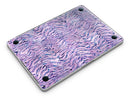 Purple Watercolor Tiger Pattern - MacBook Pro with Retina Display Full-Coverage Skin Kit