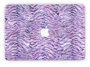 Purple Watercolor Tiger Pattern - MacBook Pro with Retina Display Full-Coverage Skin Kit