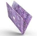 Purple Watercolor Tiger Pattern - MacBook Pro with Retina Display Full-Coverage Skin Kit