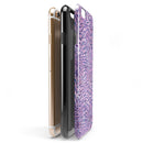 Purple Watercolor Tiger Pattern iPhone 6/6s or 6/6s Plus 2-Piece Hybrid INK-Fuzed Case
