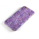 Purple Watercolor Tiger Pattern iPhone 6/6s or 6/6s Plus 2-Piece Hybrid INK-Fuzed Case