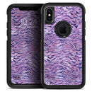 Purple Watercolor Tiger Pattern - Skin Kit for the iPhone OtterBox Cases