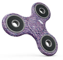 Purple Watercolor Tiger Pattern Full-Body Fidget Spinner Skin-Kit