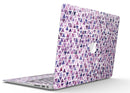 Purple Watercolor Triangle Pattern - MacBook Air Skin Kit