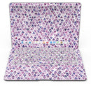 Purple Watercolor Triangle Pattern - MacBook Air Skin Kit