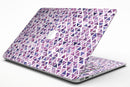 Purple Watercolor Triangle Pattern - MacBook Air Skin Kit