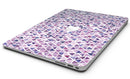 Purple Watercolor Triangle Pattern - MacBook Air Skin Kit