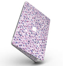Purple Watercolor Triangle Pattern - MacBook Pro with Retina Display Full-Coverage Skin Kit