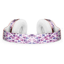 Purple Watercolor Triangle Pattern Full-Body Skin Kit for the Beats by Dre Solo 3 Wireless Headphones