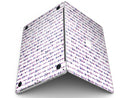 Purple Watercolor Triangle Pattern V2 - MacBook Pro with Retina Display Full-Coverage Skin Kit