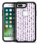 Purple Watercolor Triangle Pattern V2 - iPhone 7 Plus/8 Plus OtterBox Case & Skin Kits