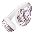 Purple Watercolor Triangle Pattern V2 Full-Body Skin Kit for the Beats by Dre Solo 3 Wireless Headphones