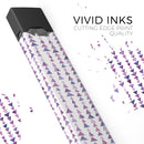 Purple Watercolor Triangle Pattern V2 - Premium Decal Protective Skin-Wrap Sticker compatible with the Juul Labs vaping device