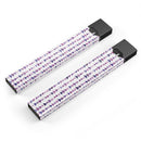Purple Watercolor Triangle Pattern V2 - Premium Decal Protective Skin-Wrap Sticker compatible with the Juul Labs vaping device
