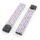 Purple Watercolor Triangle Pattern V2 - Premium Decal Protective Skin-Wrap Sticker compatible with the Juul Labs vaping device
