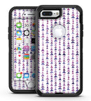 Purple Watercolor Triangle Pattern V2 - iPhone 7 Plus/8 Plus OtterBox Case & Skin Kits