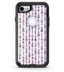 Purple Watercolor Triangle Pattern V2 - iPhone 7 or 8 OtterBox Case & Skin Kits