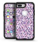 Purple Watercolor Triangle Pattern - iPhone 7 Plus/8 Plus OtterBox Case & Skin Kits