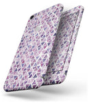 Purple Watercolor Triangle Pattern - Skin-kit for the iPhone 8 or 8 Plus