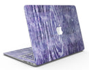 Purple Watercolor Woodgrain - MacBook Air Skin Kit