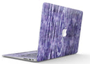 Purple Watercolor Woodgrain - MacBook Air Skin Kit