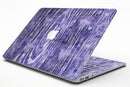 Purple Watercolor Woodgrain - MacBook Air Skin Kit
