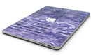 Purple Watercolor Woodgrain - MacBook Air Skin Kit