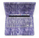 Purple Watercolor Woodgrain - MacBook Pro with Retina Display Full-Coverage Skin Kit