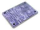 Purple Watercolor Woodgrain - MacBook Pro with Retina Display Full-Coverage Skin Kit