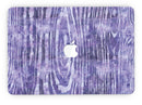 Purple Watercolor Woodgrain - MacBook Pro with Retina Display Full-Coverage Skin Kit