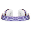 Purple Watercolor Woodgrain Full-Body Skin Kit for the Beats by Dre Solo 3 Wireless Headphones