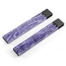 Purple Watercolor Woodgrain - Premium Decal Protective Skin-Wrap Sticker compatible with the Juul Labs vaping device