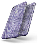 Purple Watercolor Woodgrain - Skin-kit for the iPhone 8 or 8 Plus