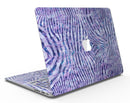 Purple Watercolor Zebra Pattern - MacBook Air Skin Kit