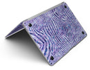 Purple Watercolor Zebra Pattern - MacBook Air Skin Kit