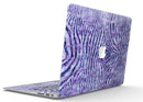 Purple Watercolor Zebra Pattern - MacBook Air Skin Kit