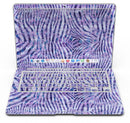 Purple Watercolor Zebra Pattern - MacBook Air Skin Kit