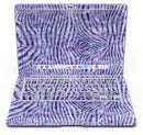 Purple Watercolor Zebra Pattern - MacBook Air Skin Kit